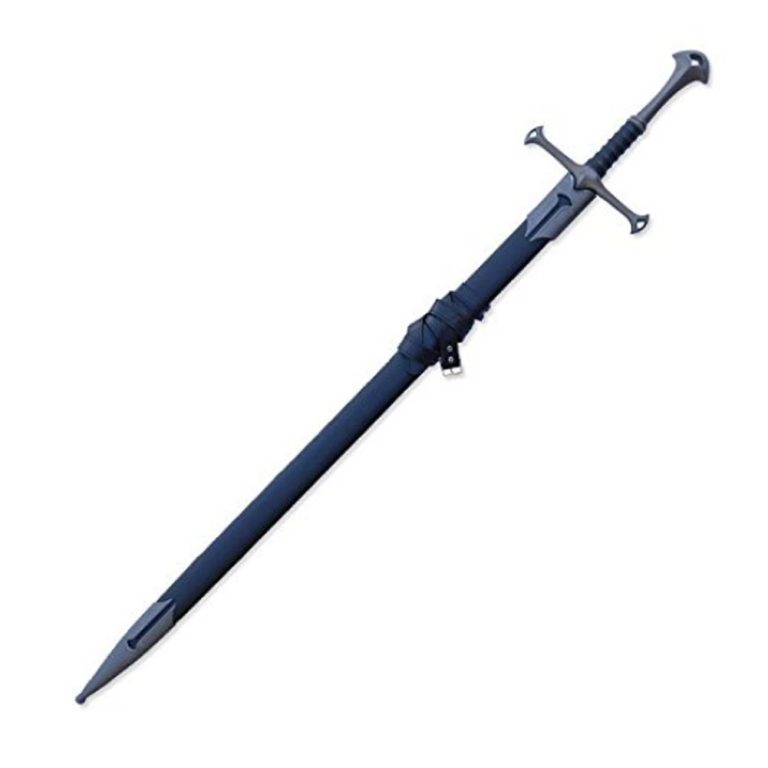 Darkened Medieval King's Blade Collectible Sword