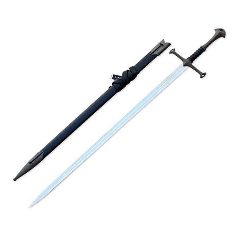 Darkened Medieval King's Blade Collectible Sword