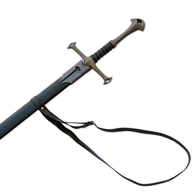 Darkened Medieval King's Blade Collectible Sword