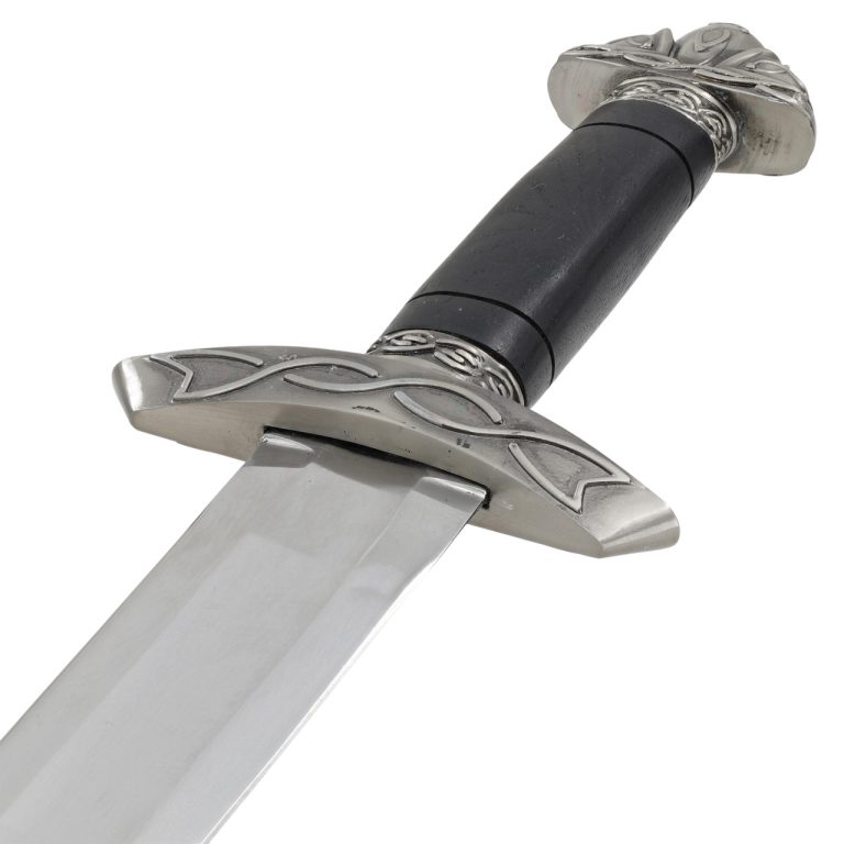 Celtic Viking Sword with Sheath and Mirror Blade