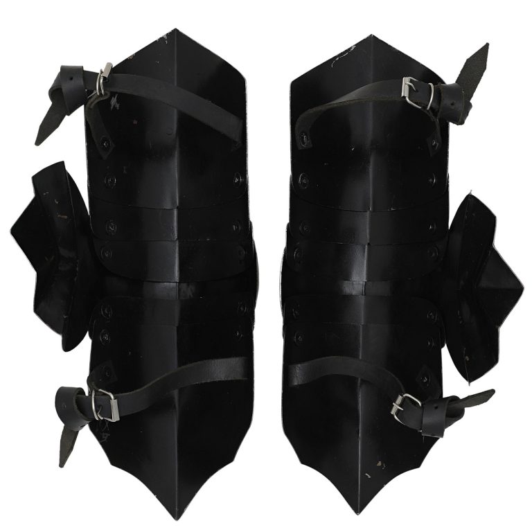 Steel Leg Armor for Warrior Protection