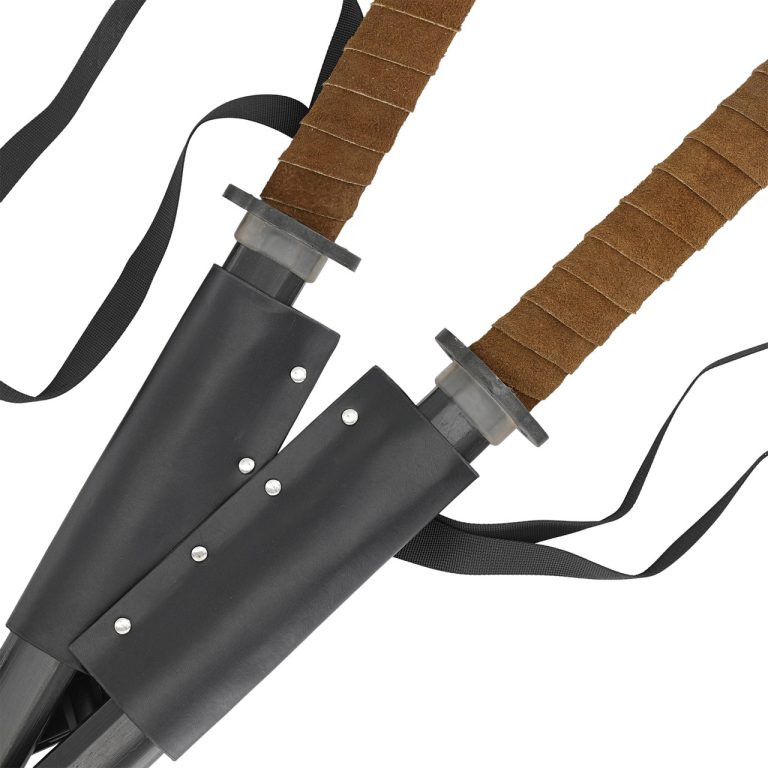 Edo Classic Bokken with Double Sword Sheath