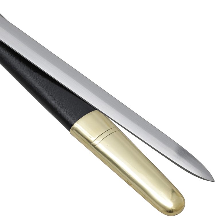 Brass Hilted Swept Rapier with EN45 Blade