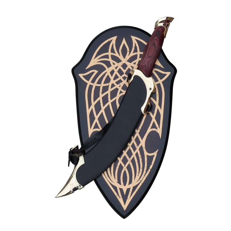 Fantasy Medieval Elf Strider Scimitar Dagger