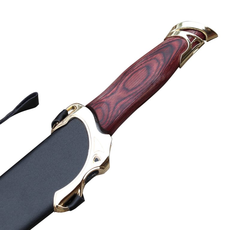 Fantasy Medieval Elf Strider Scimitar Dagger