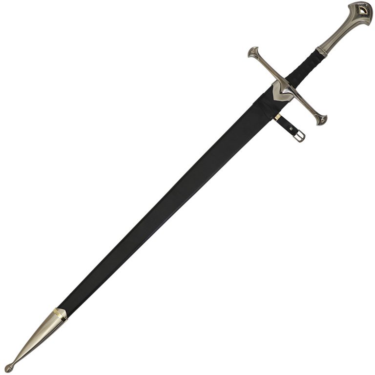 Elven Reforged Sword with Wall Mount and Plaque