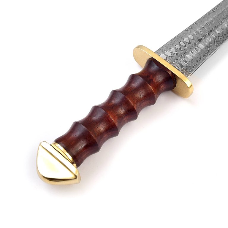 Hand Forged Damascus Steel Dagger with Sheesham Hilt