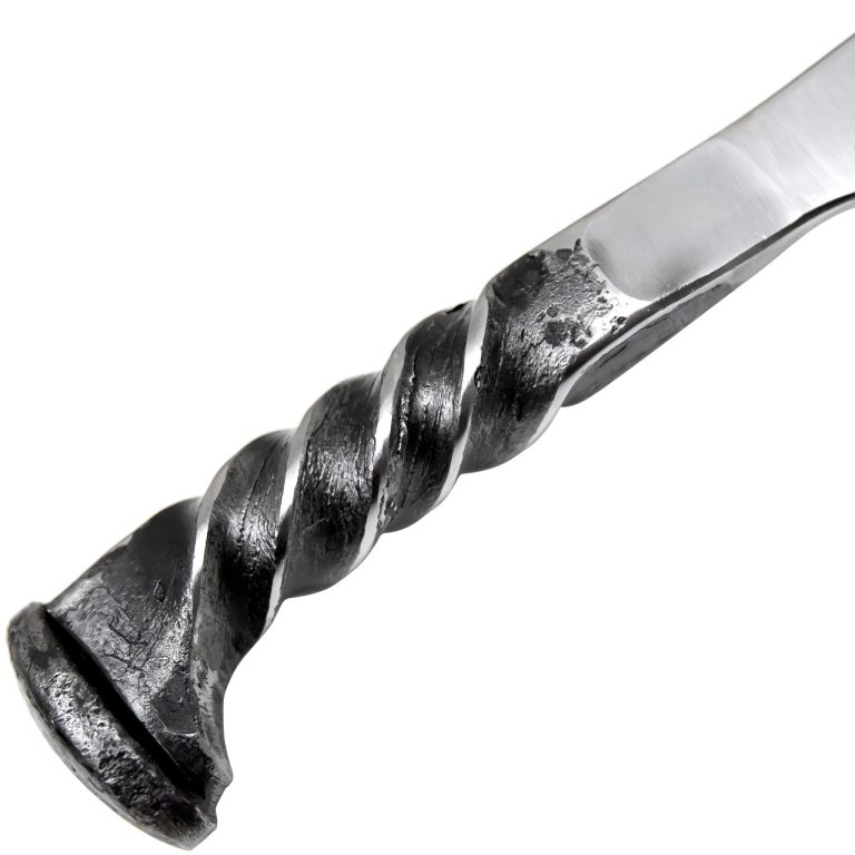 High Carbon Steel Railroad Spike Sword with Sheath