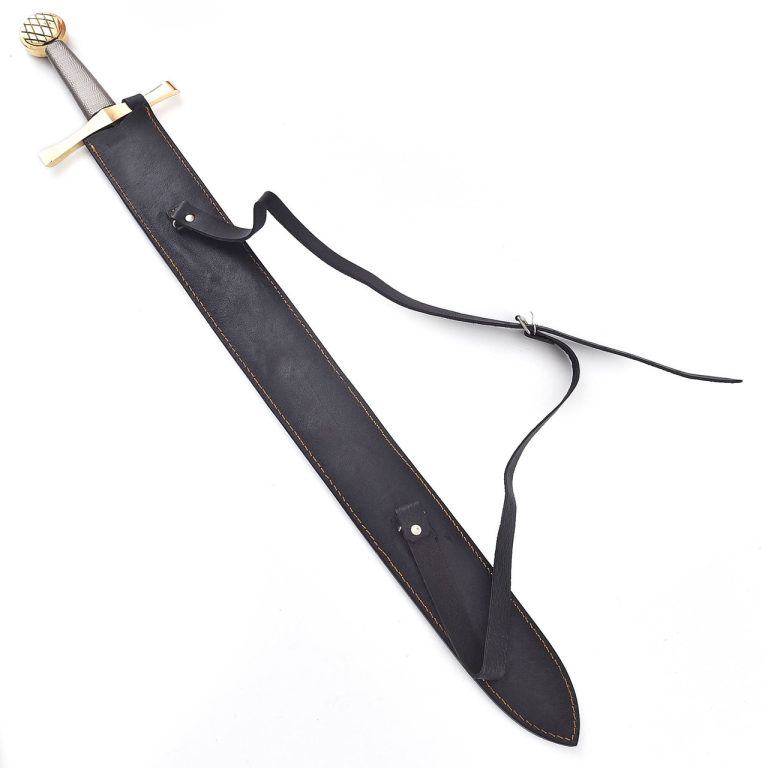 Excalibur Longsword with Leather Sheath