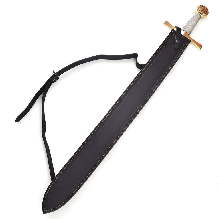 Excalibur Longsword with Leather Sheath