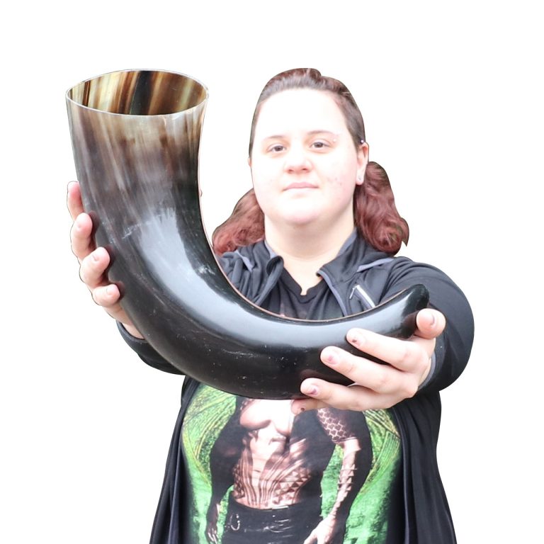 Large Medieval Ale Mead Drinking Horn