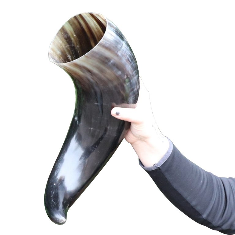 Large Medieval Ale Mead Drinking Horn