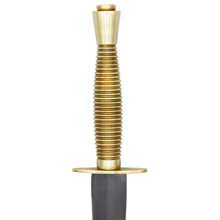 Fairbairn Sykes Commando Dagger with Leather Sheath