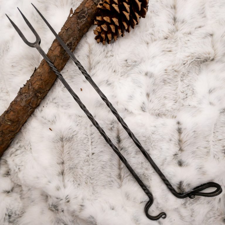 Medieval Serving Fork and Skewer Set