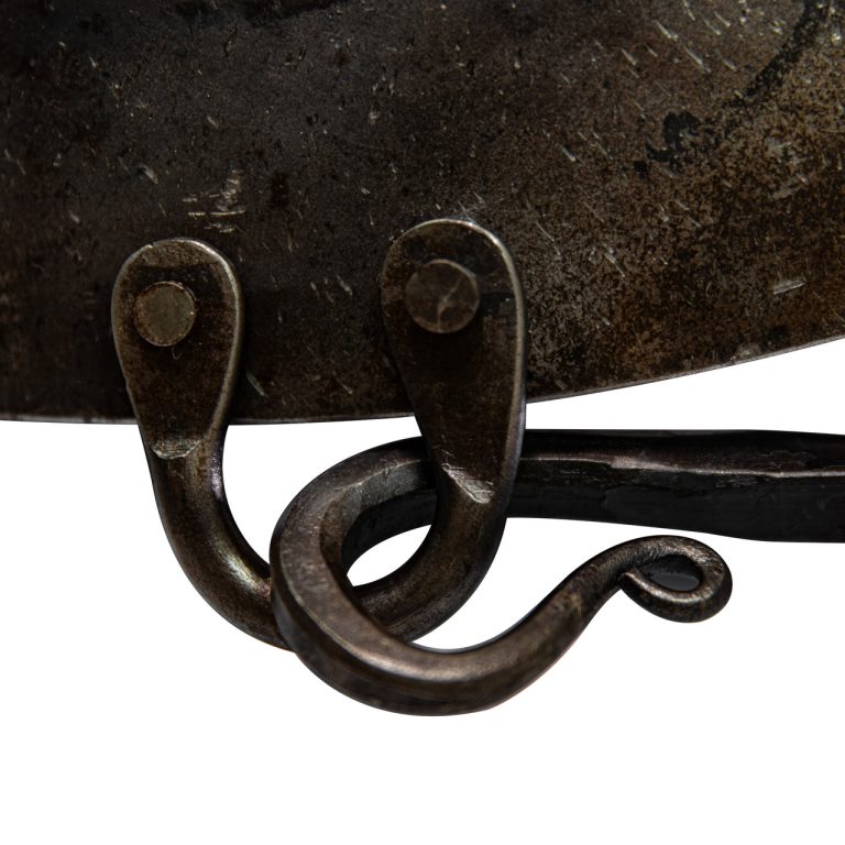 Viking Iron Cooking Pot with Twisted Handle