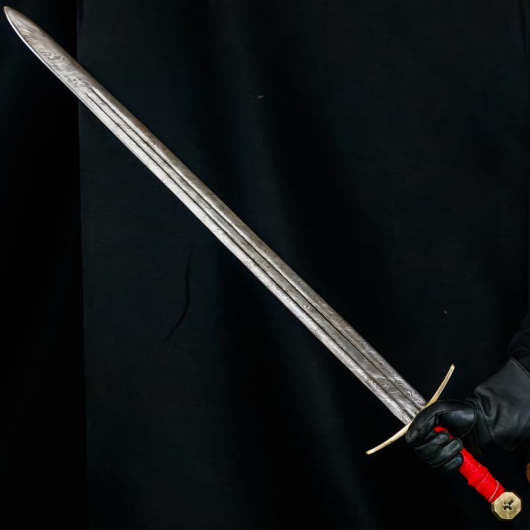 Damascus Steel Medieval Arming Sword