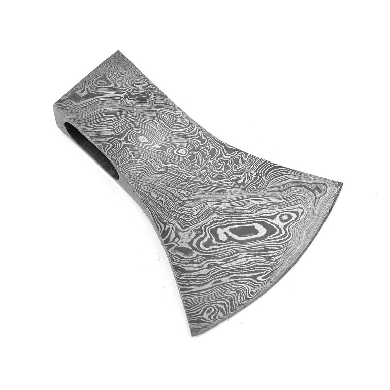 Damascus Steel Axe Head for Woodsmen