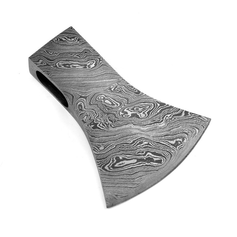 Damascus Steel Axe Head for Woodsmen
