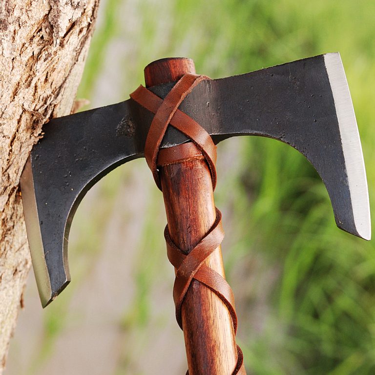Iroquois Throwing Axe in Forged Carbon Steel