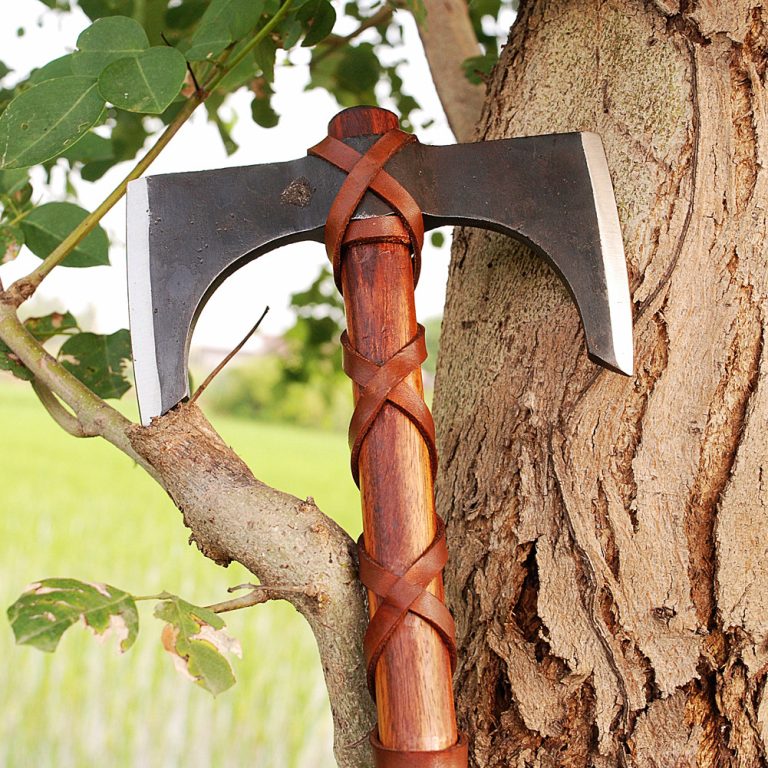Iroquois Throwing Axe in Forged Carbon Steel