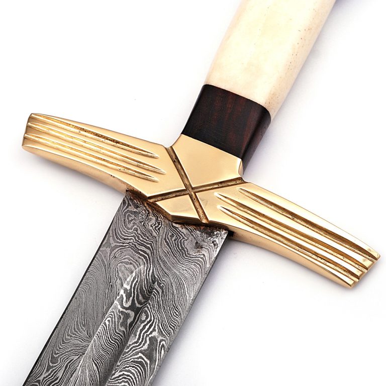 King Pattern Welded Damascus Viking Sword
