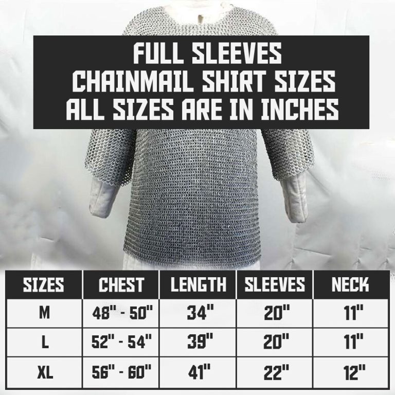 Riveted Chainmail Shirt - Medium Size