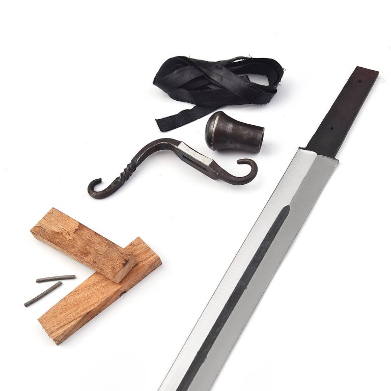 High Carbon Steel Medieval Longsword with Sheath