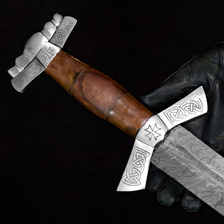 Valhalla Rising Damascus Steel Sword