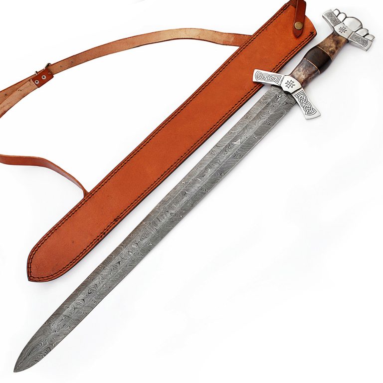 Valhalla Rising Damascus Steel Sword