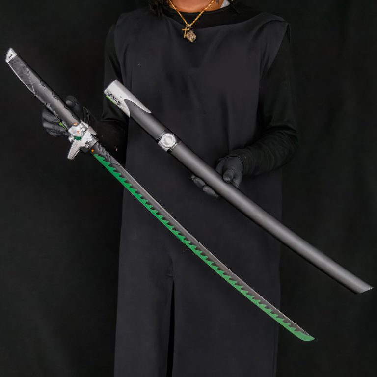 Carbon Steel Mech Katana Replica Sword