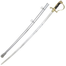 German WWII Officer's Sword, Nickel-Plated EN45 Blade