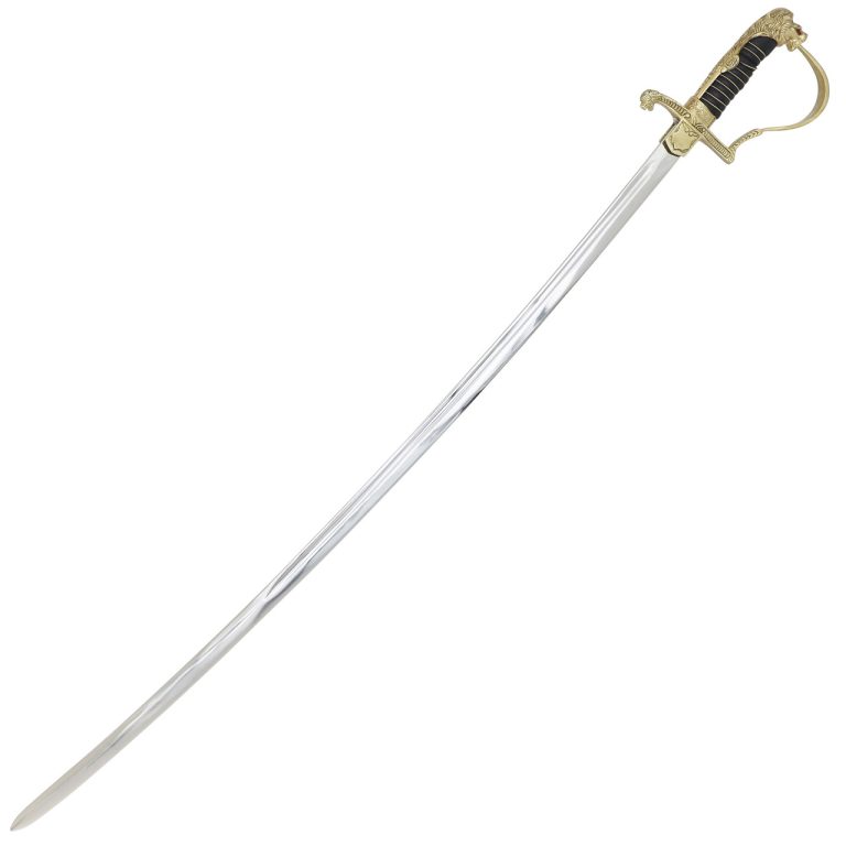 German WWII Officer's Sword, Nickel-Plated EN45 Blade