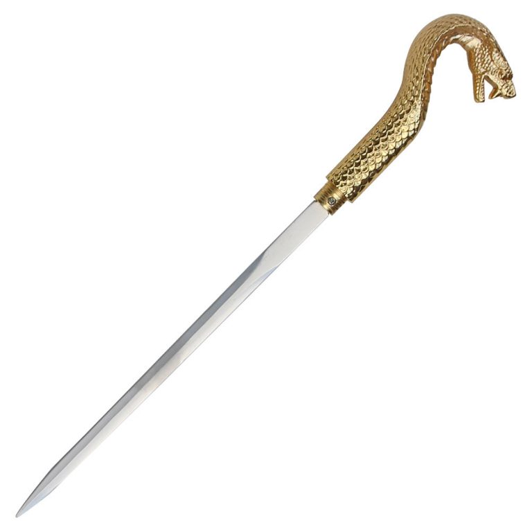 Pharaoh King Cobra Sword Cane with Hidden Blade