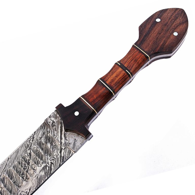 Damascus Steel Grecian Xiphos Sword