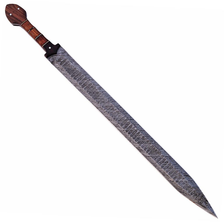 Damascus Steel Grecian Xiphos Sword