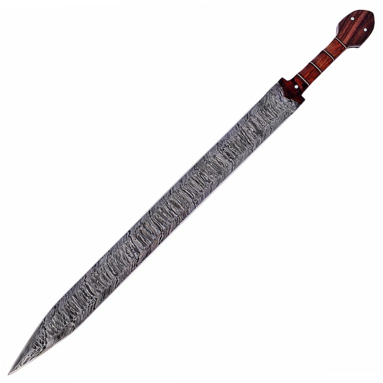 Damascus Steel Grecian Xiphos Sword