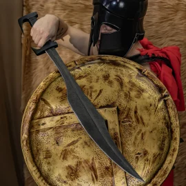 Forged Spartan Battle Sword
