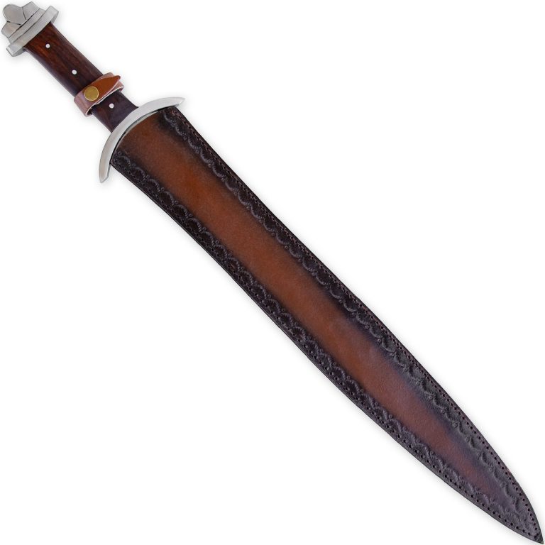Hand Forged Viking Sword with Sheath
