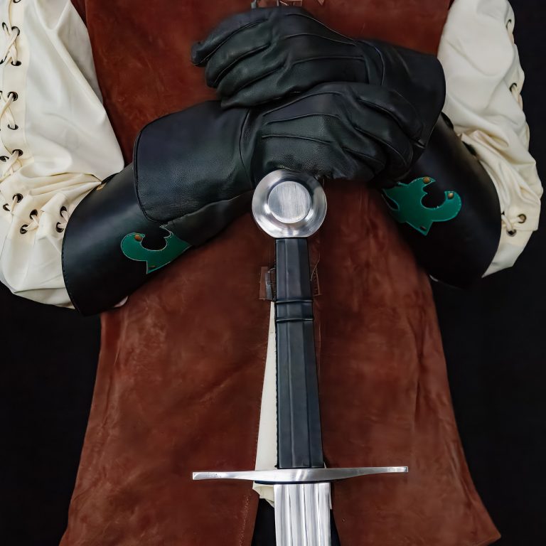 Tempered EN45 Steel Hand-and-a-Half Sword