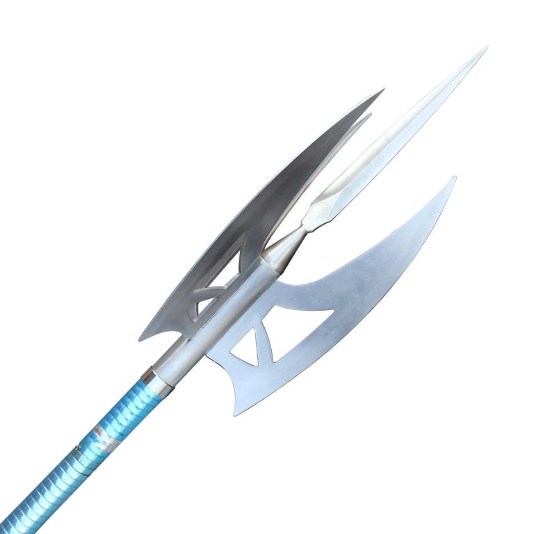 Hand Forged 4-Prong Trident Replica Prop