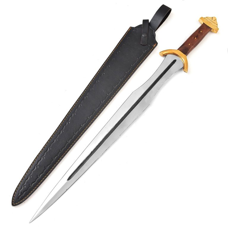 Hand-Forged 1095 High Carbon Steel Battle Sword