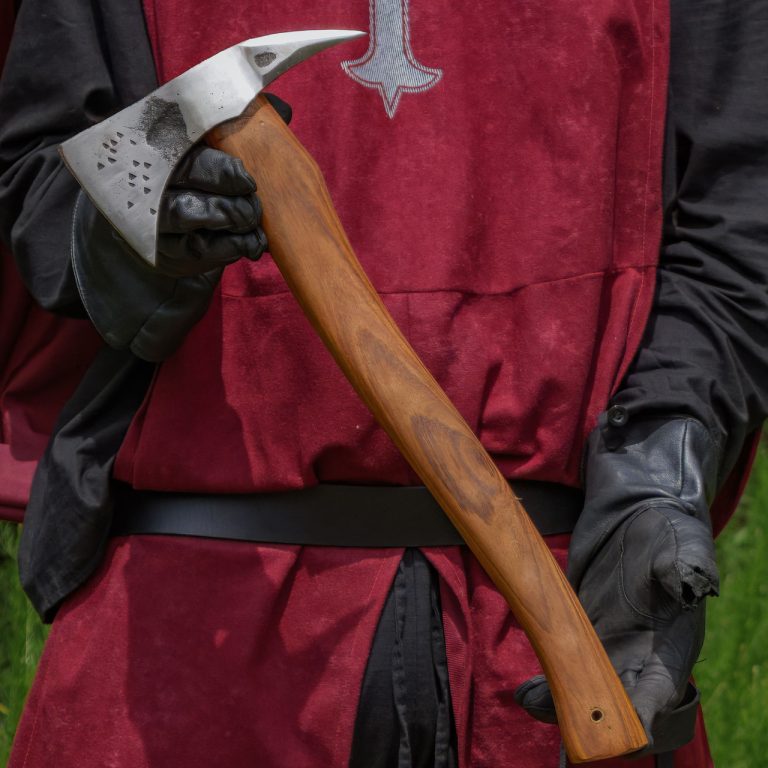 Forged Fire Warden Pickaxe Hatchet