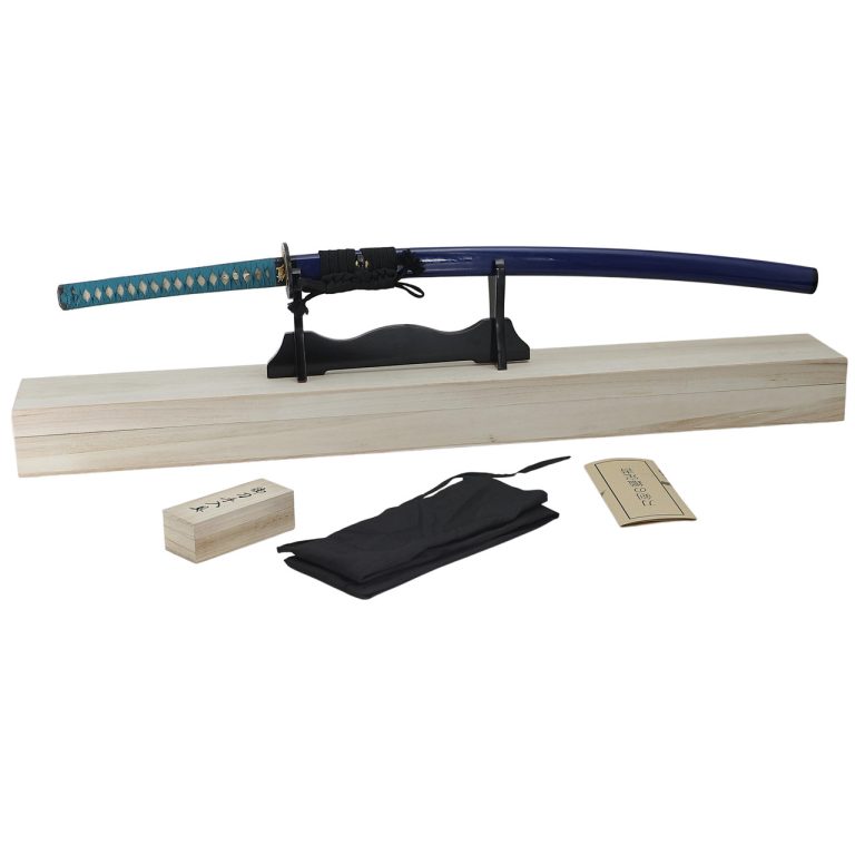 Forged 1095 High Carbon Steel Katana with Box