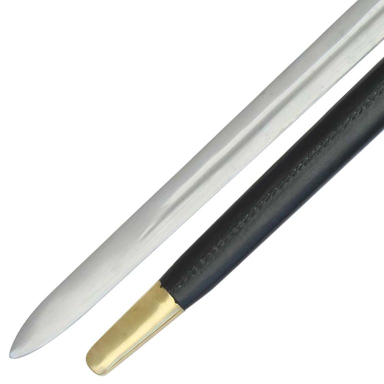 Brass-Accented Viking Replica Sword