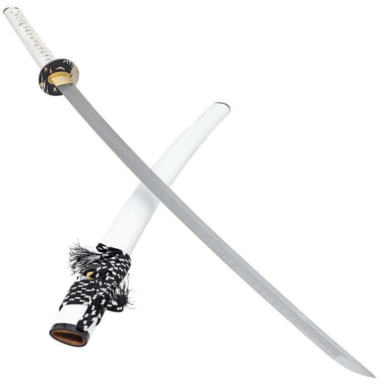 Damascus Steel Katana with Gift Box and Certificate