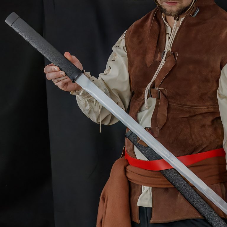 Japanese Ninjato with Manganese Steel Blade