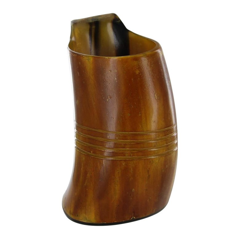 Viking Horn Tankard for Midsummer Celebrations