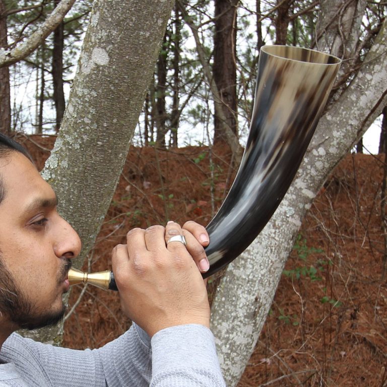Handcrafted Viking War Gjallarhorn