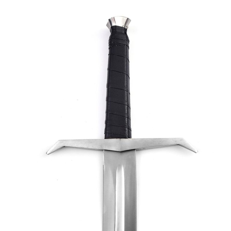 1095 High Carbon Decorative Medieval Sword with Leather Handle