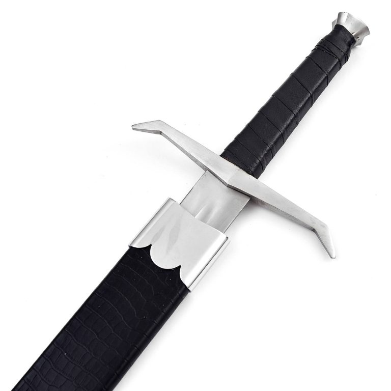 1095 High Carbon Decorative Medieval Sword with Leather Handle